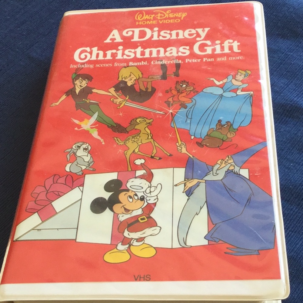 A Disney Christmas Gift VHS tape